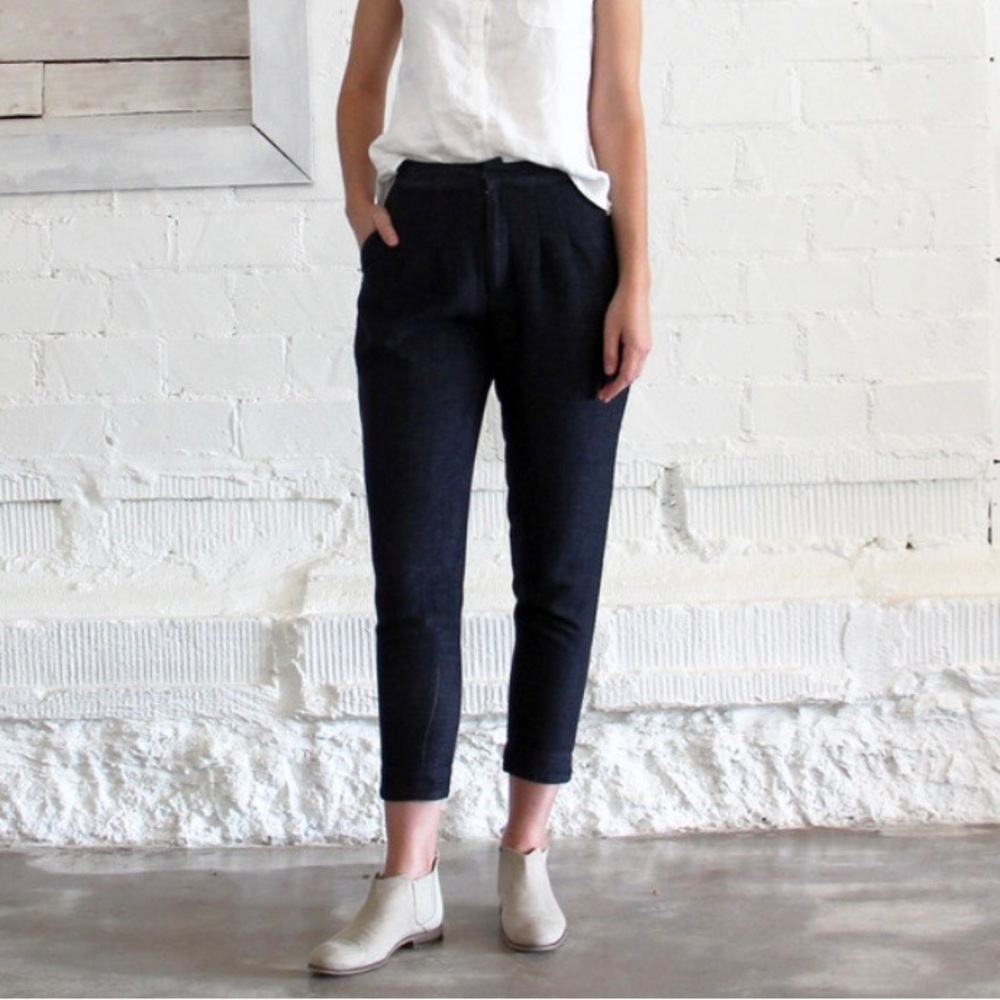 Esby Apparel basin indigo pants